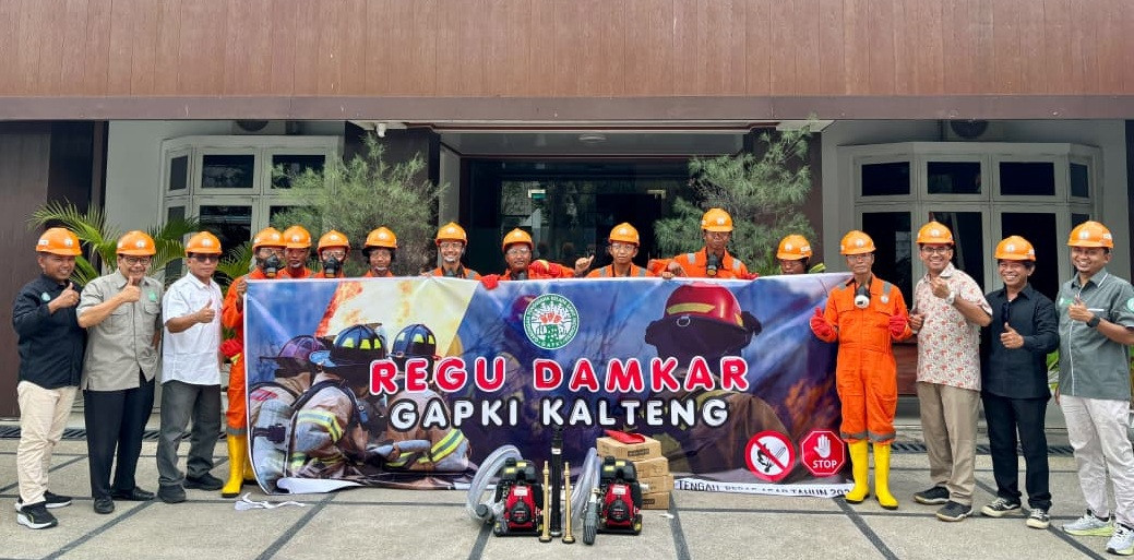 Wamenko Pangan Pantau Karhutla Palangka Raya, GAPKI Turunkan Dua Regu Pemadam